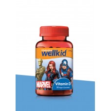 Витамин D vitabiotics Wellkid Marvel 50 веганских конфет V-8
