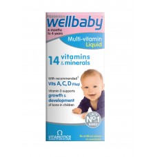 Мультивитаминная жидкость vitabiotics Wellbaby 150 мл V-1